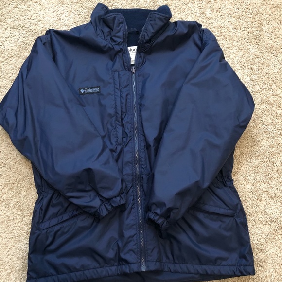 Columbia Other - Columbia fleece lined shell jacket blue size Large
